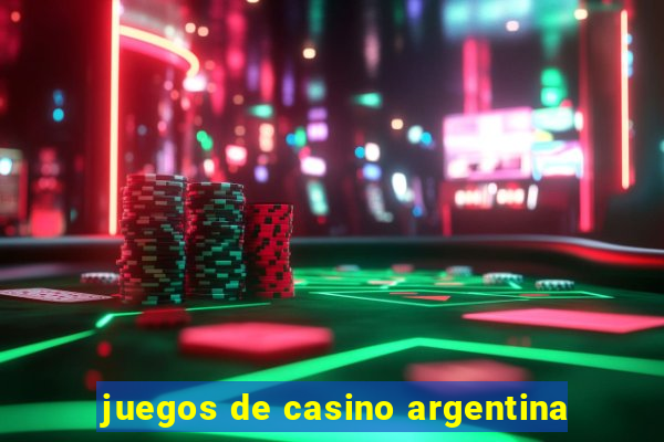 juegos de casino argentina