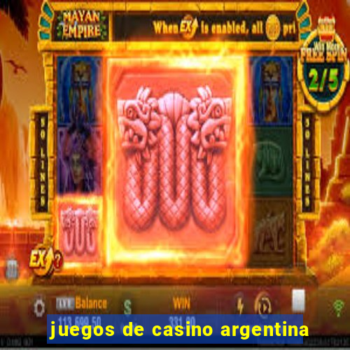 juegos de casino argentina