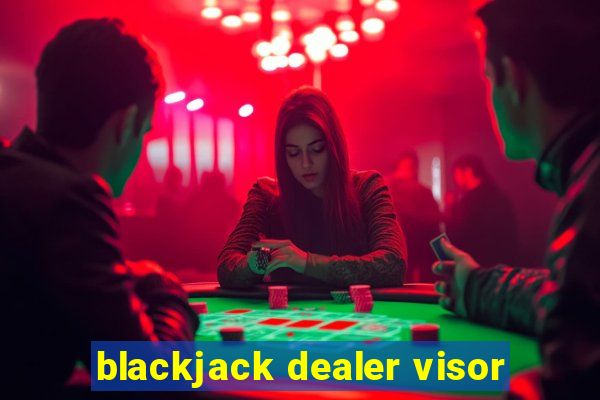 blackjack dealer visor