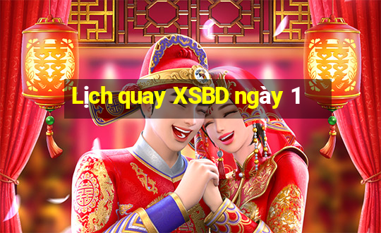 Lịch quay XSBD ngày 1