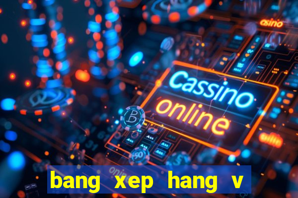 bang xep hang v lich 2021