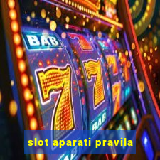 slot aparati pravila