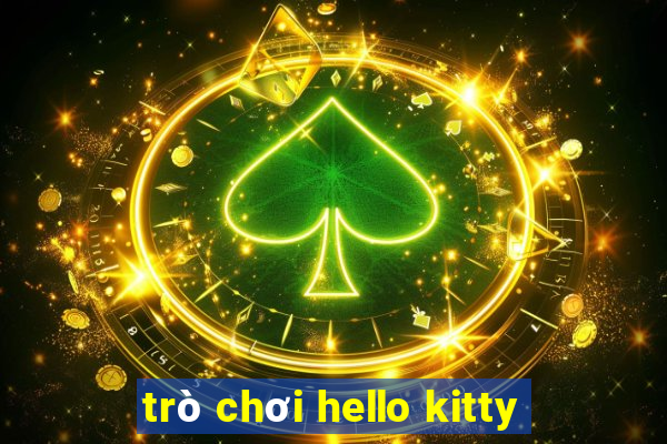 trò chơi hello kitty