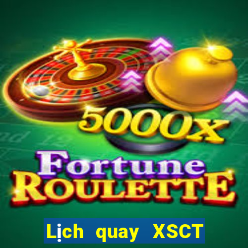 Lịch quay XSCT ngày 26