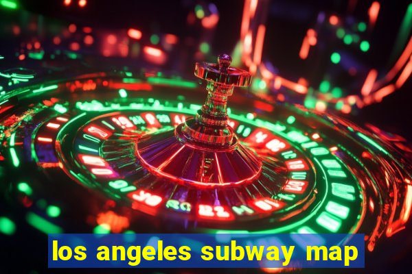 los angeles subway map