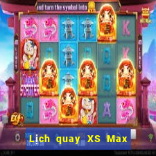 Lịch quay XS Max 3D Thứ 3