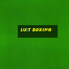 luật boxing