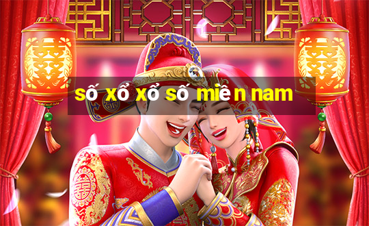 số xổ xổ số miền nam