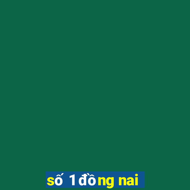 số 1 đồng nai