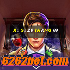 xổ số 20 tháng 09