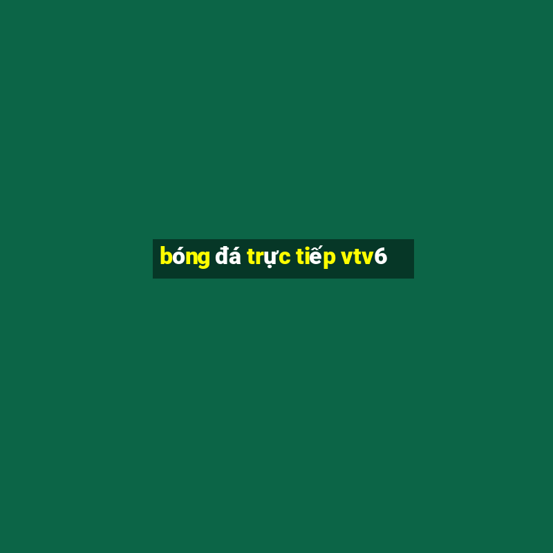 bong da truc tiep vtv6