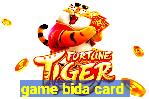 game bida card