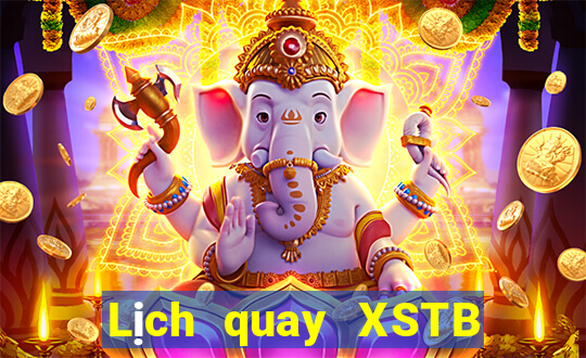 Lịch quay XSTB Thứ 3