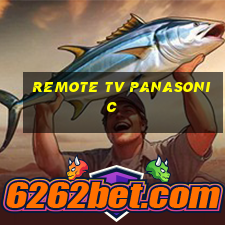 remote tv panasonic