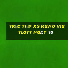 Trực tiếp XS Keno Vietlott ngày 16