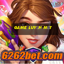 game luyện mắt