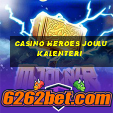 casino heroes joulukalenteri