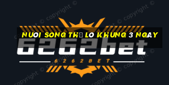 nuôi song thủ lô khung 3 ngày