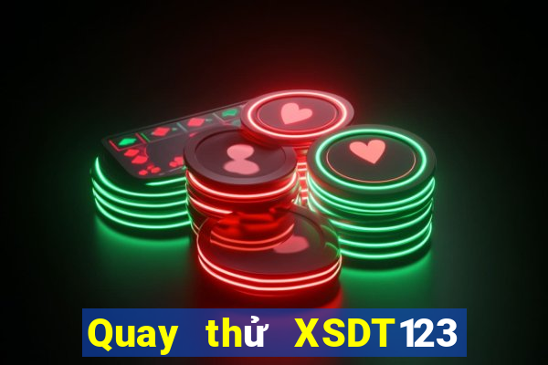 Quay thử XSDT123 thứ Ba