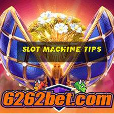 slot machine tips