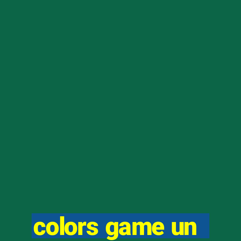 colors game un