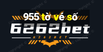 955 tờ vé số