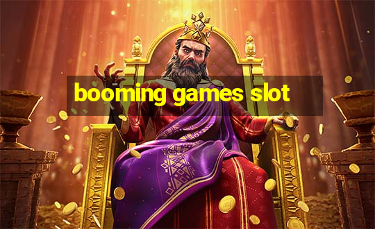 booming games slot