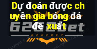 Dự đoán được chuyên gia bóng đá đề xuất