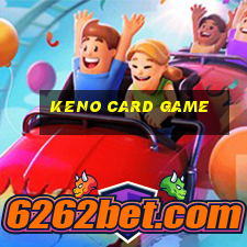 keno card game