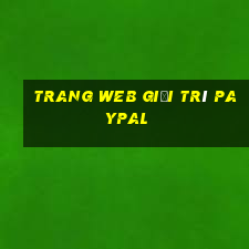 Trang web giải trí PayPal