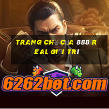 Trang chủ của 888 Real giải trí