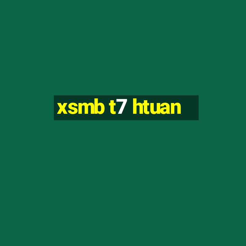 xsmb t7 htuan