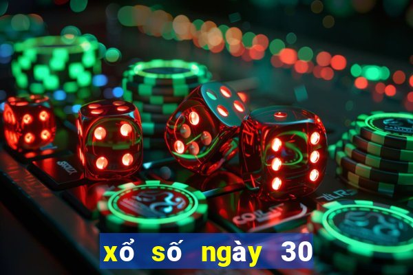 xổ số ngày 30 tháng 04