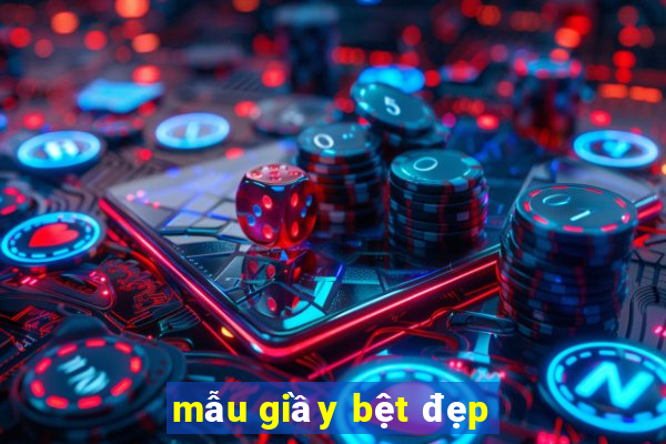 mẫu giầy bệt đẹp