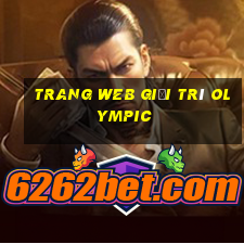 Trang web giải trí Olympic