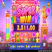 các nước bài poker