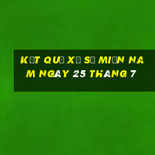 kết quả xổ số miền nam ngày 25 tháng 7