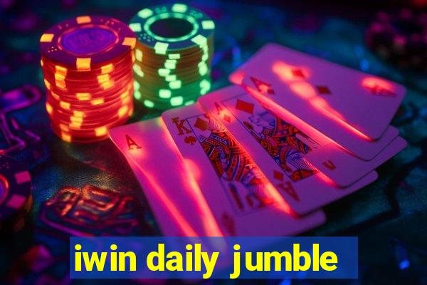 iwin daily jumble