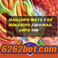 MAHJONG WAYS 3 DEMOCASINO 2024(MAHJONG 500)