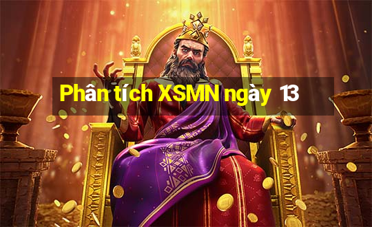 Phân tích XSMN ngày 13