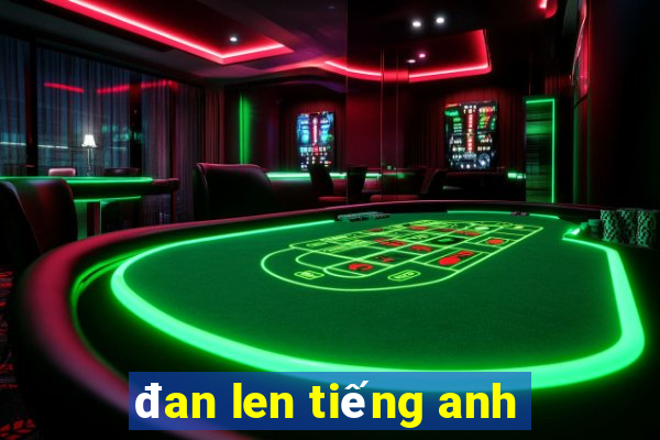 đan len tiếng anh