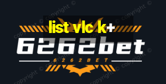 list vlc k+