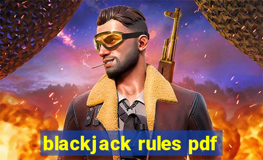 blackjack rules pdf