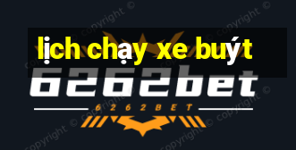 lịch chạy xe buýt