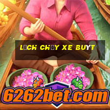 lịch chạy xe buýt