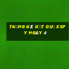 THỐNG KÊ KẾT QUẢ XSPY ngày 4