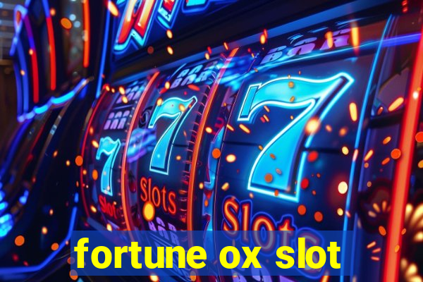 fortune ox slot