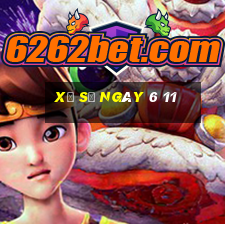 xổ số ngày 6 11