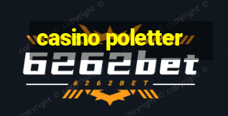 casino poletter