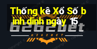 Thống kê Xổ Số binh dinh ngày 15